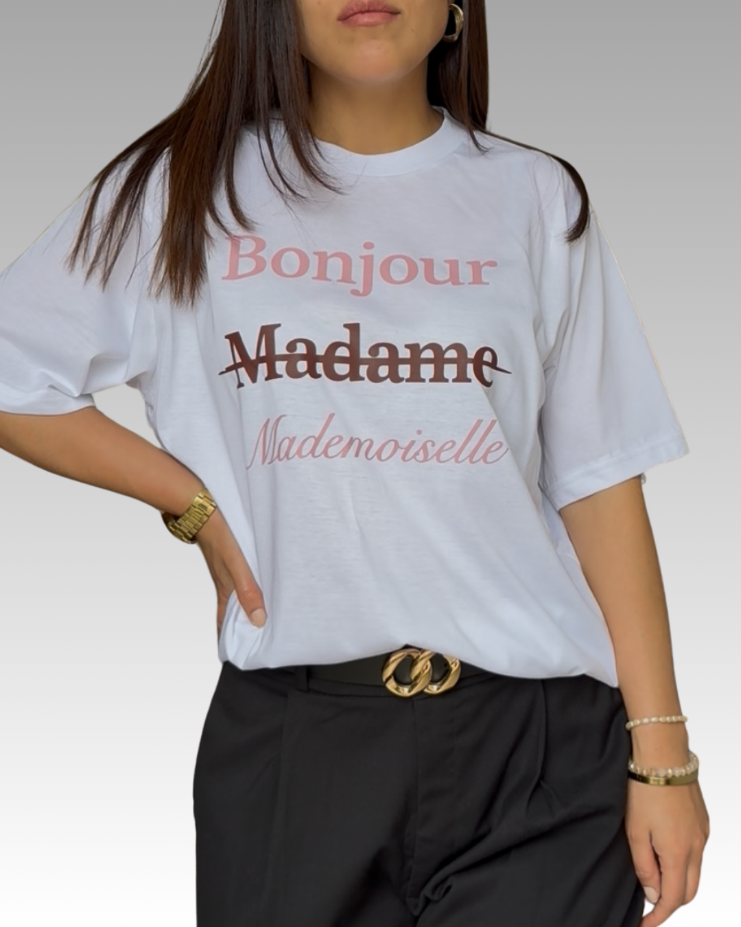 Polo Oversize Bonjour