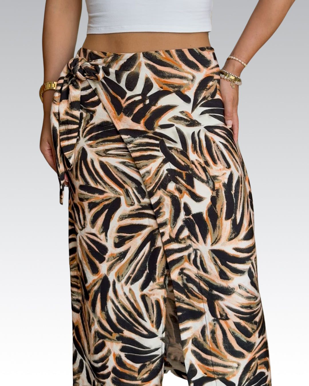 Falda Midi Envolvente