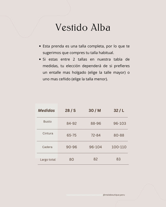 Vestido Alba