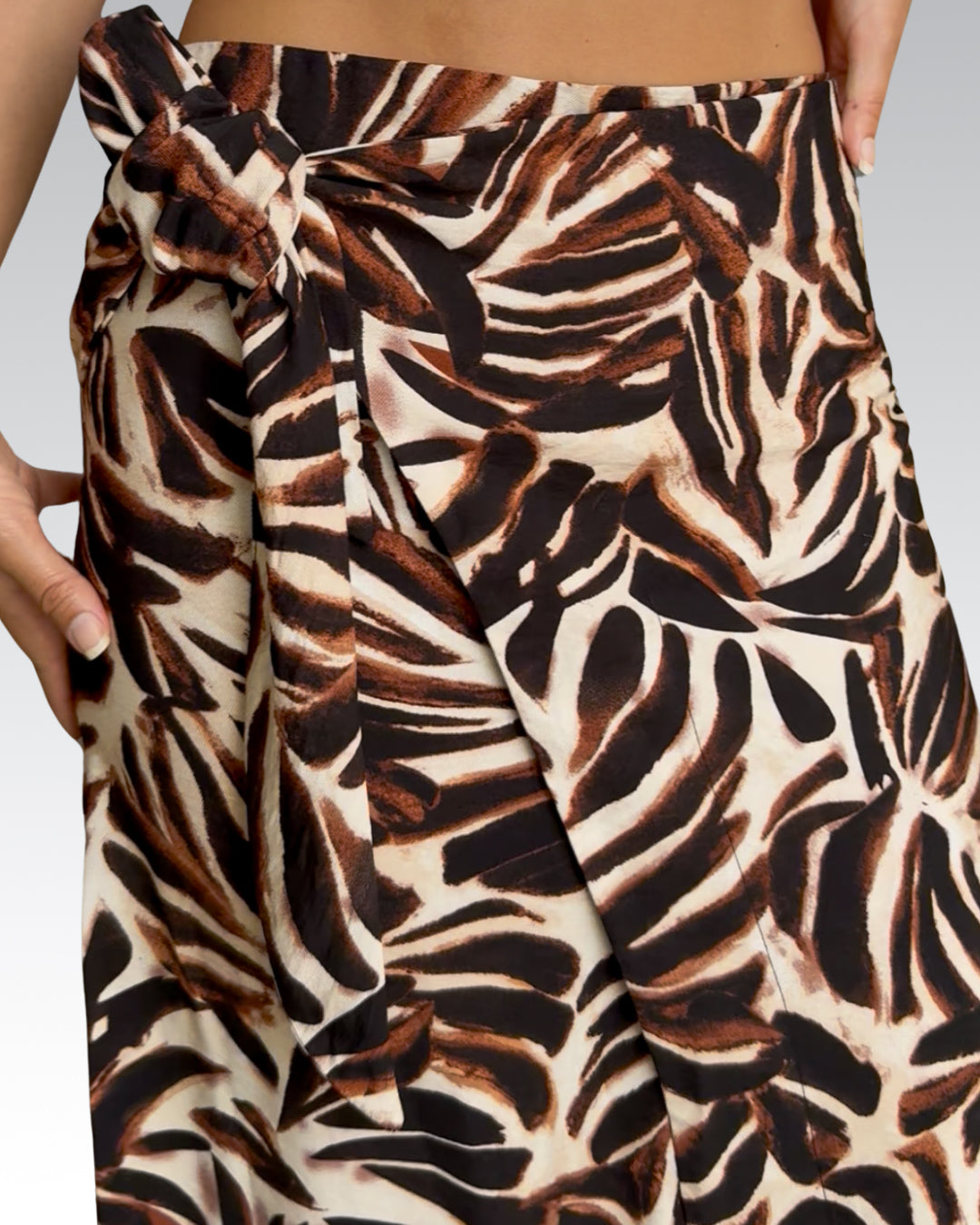 Falda Midi Envolvente