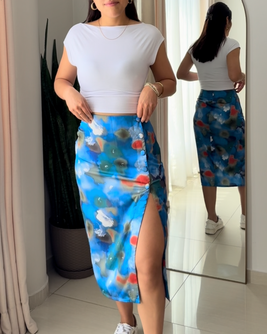 Falda Seda