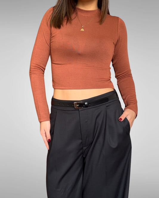 Top Berlín cuello alto