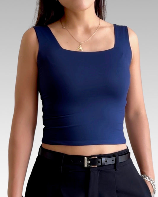 Top Basic - Azul
