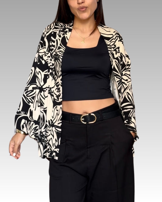 Capa Kimono - Negra