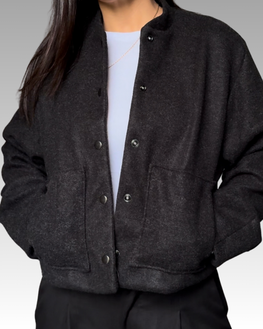 Bomber Oversoft - Negro