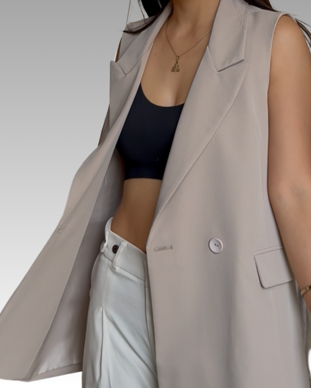 Chaleco Sastrero Oversize
