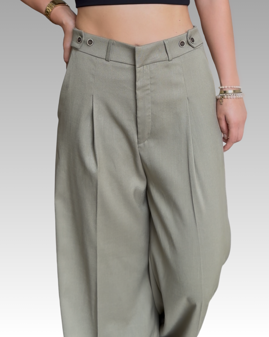 Palazzo Lino Regulable Verde - Negro