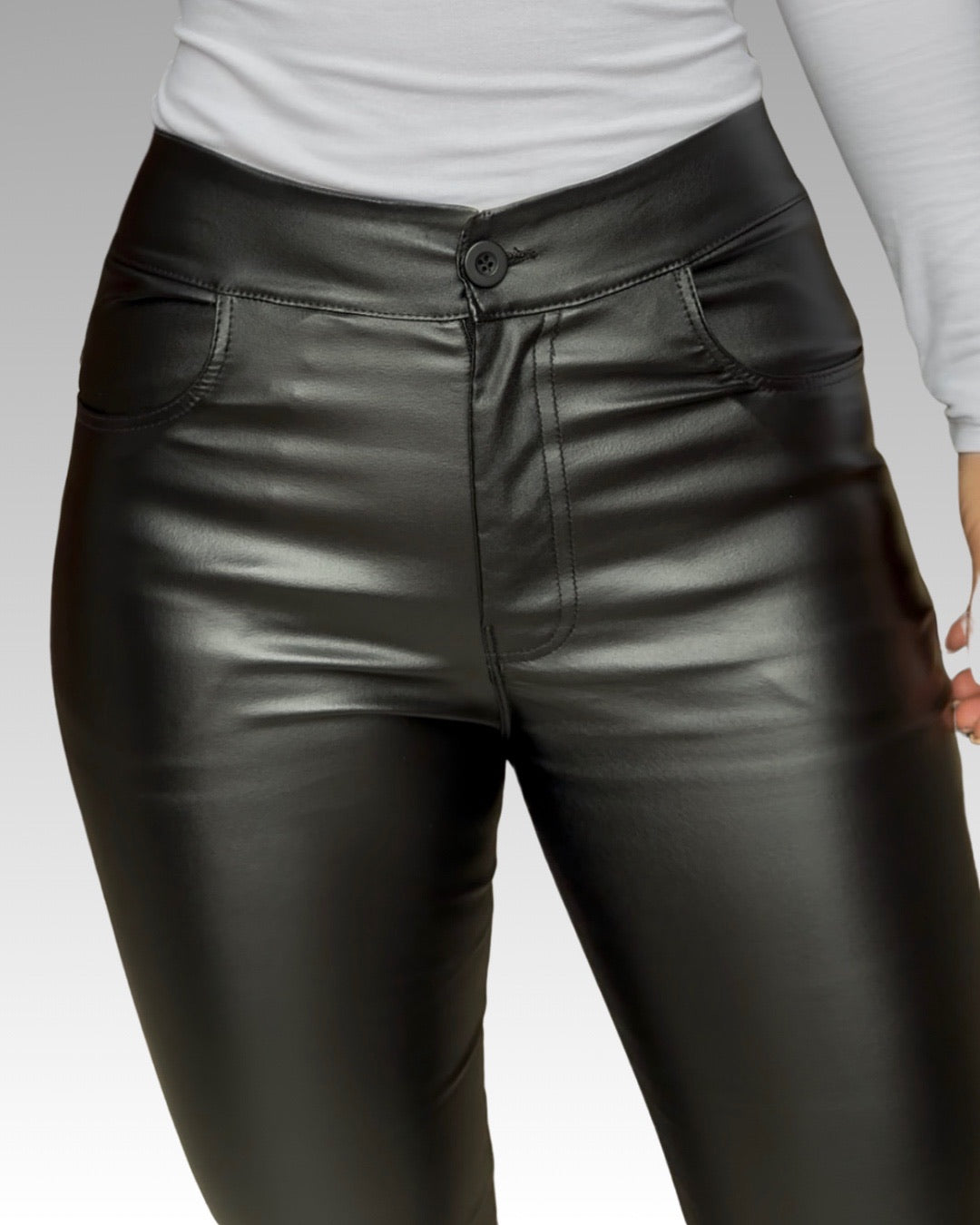 Pantalón Látex - Negro