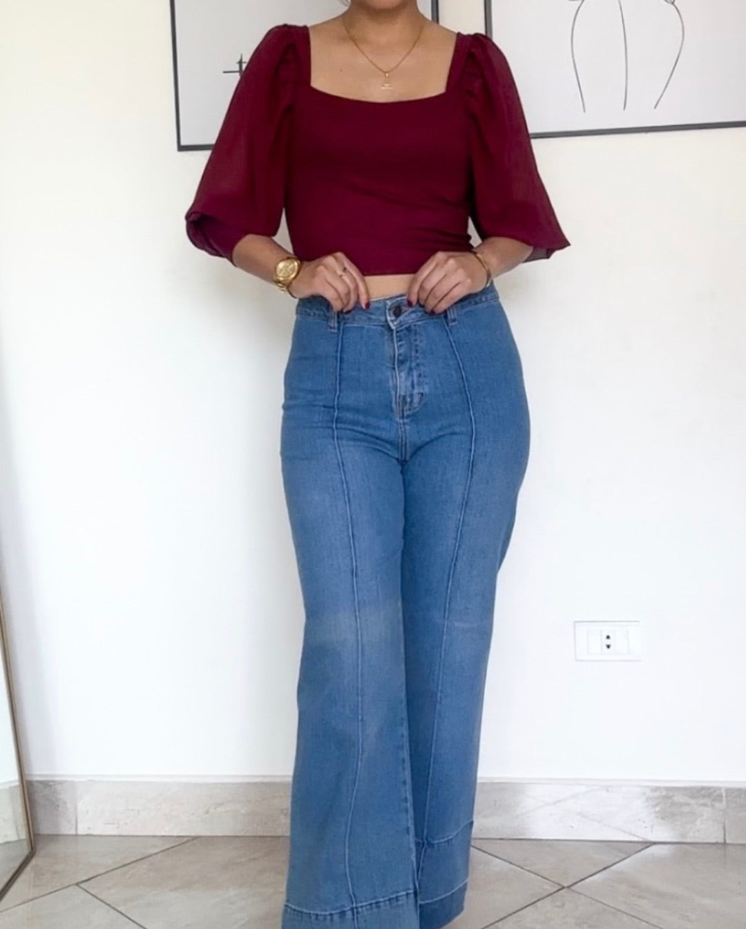 Blusa Marina